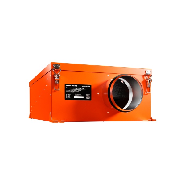 Купить Канальный фильтр с функцией шумоглушителя Ventmachine Orange ЕРА с качественным монтажом климатических систем в Москве и МО от ПУХОВ  тел.: +7 (495) 123-66-55